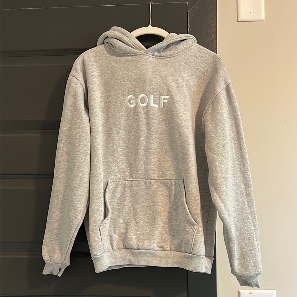 Golf Wang Gray “GOLF” Embroidered Hoodie